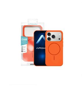 Funda Magsafe Para iPhone 17 Pro Max / 18 Pro Max naranja