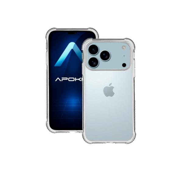 Funda Para iPhone 17 Pro Max Transparente (Antigolpe Premium)