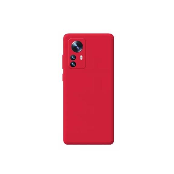 Funda para Xiaomi 12T silicona suave roja