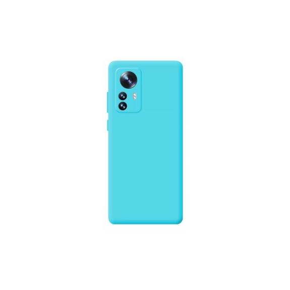 Funda para Xiaomi 12T silicona suave turquesa