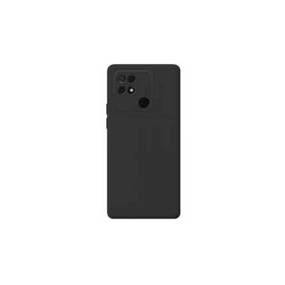 Funda para Xiaomi Redmi 10C silicona suave negro
