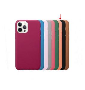 Funda piel suave para iPhone 13 Pro Max negro