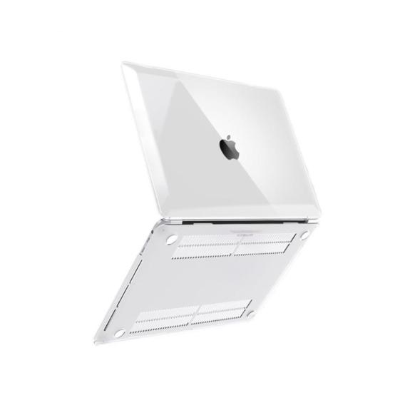 FUNDA PROTECTORA CRISTAL DURO PARA MACBOOK PRO 15.4 TRANSPARENTE