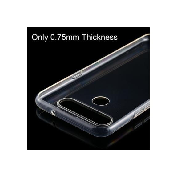 FUNDA PROTECTORA GEL TPU PARA LG K61 TRANSPARENTE