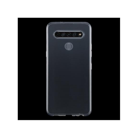 FUNDA PROTECTORA GEL TPU PARA LG K61 TRANSPARENTE