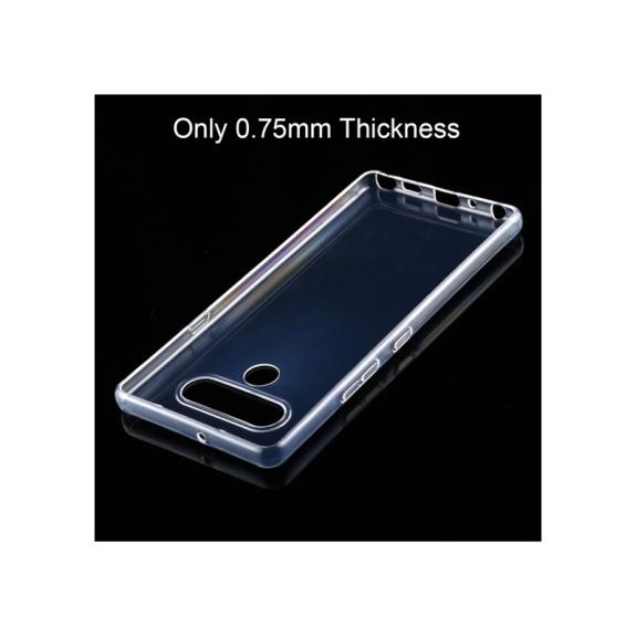 FUNDA PROTECTORA GEL TPU PARA LG STYLO 6 TRANSPARENTE