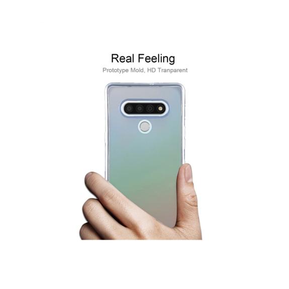 FUNDA PROTECTORA GEL TPU PARA LG STYLO 6 TRANSPARENTE