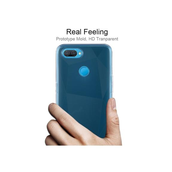 FUNDA PROTECTORA GEL TPU PARA OPPO A12 TRANSPARENTE