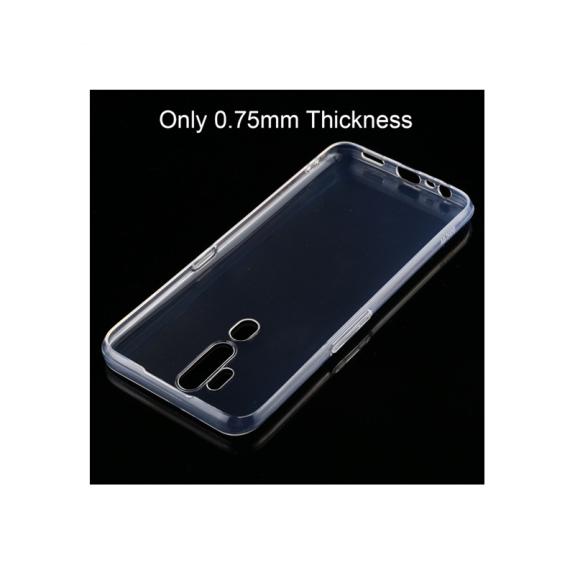 FUNDA PROTECTORA GEL TPU PARA OPPO A9 2020 9D TRANSPARENTE