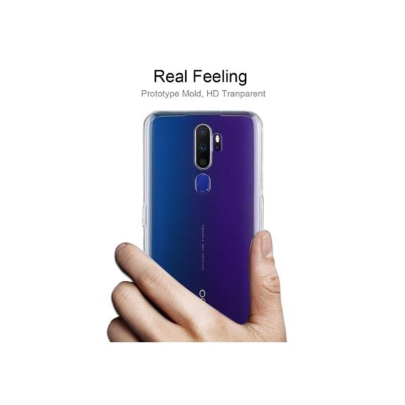 FUNDA PROTECTORA GEL TPU PARA OPPO A9 2020 9D TRANSPARENTE