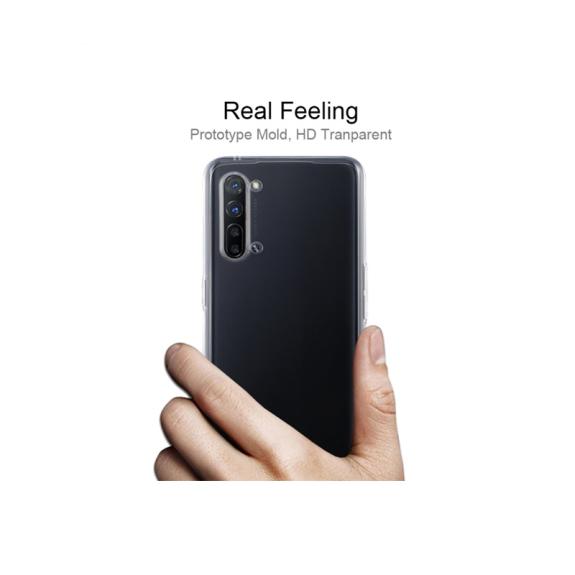 FUNDA PROTECTORA GEL TPU PARA OPPO RENO3 TRANSPARENTE