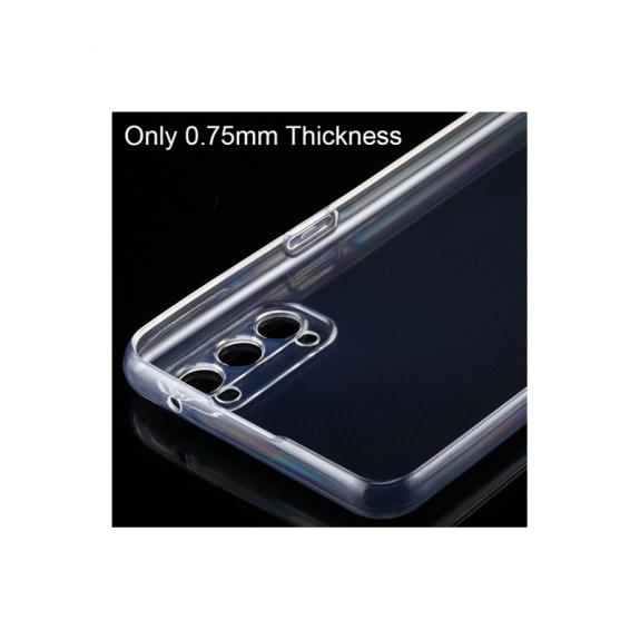 FUNDA PROTECTORA GEL TPU PARA OPPO RENO4 5G TRANSPARENTE