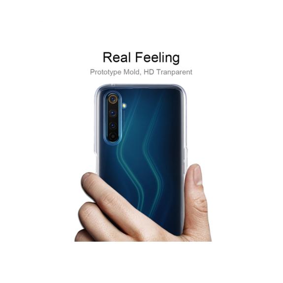 FUNDA PROTECTORA GEL TPU PARA REALME 6 PRO TRANSPARENTE