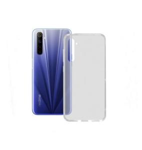 FUNDA PROTECTORA GEL TPU PARA REALME 6 TRANSPARENTE