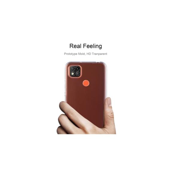 FUNDA PROTECTORA GEL TPU PARA XIAOMI REDMI 9C TRANSPARENTE