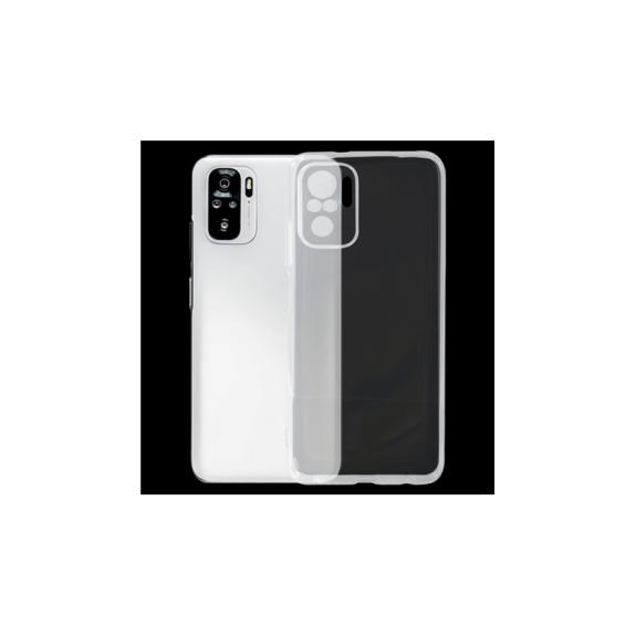 FUNDA PROTECTORA GEL TPU PARA XIAOMI REDMI NOTE 10 TRANSPARENTE