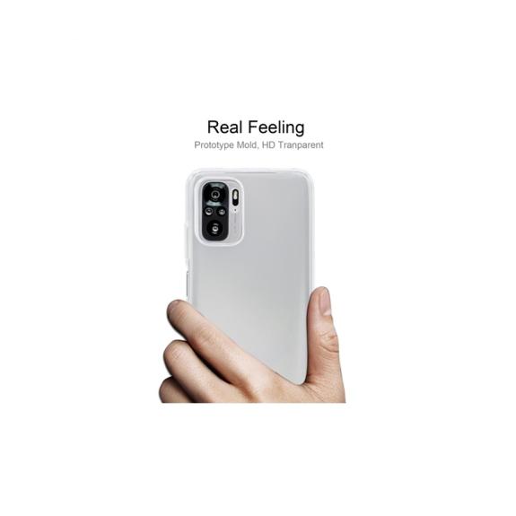 FUNDA PROTECTORA GEL TPU PARA XIAOMI REDMI NOTE 10 TRANSPARENTE