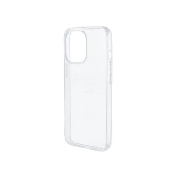 FUNDA SILICONA 2.0MM PARA IPHONE 13 PRO MAX TRANSPARENTE