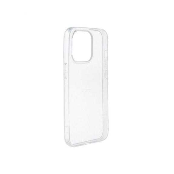 FUNDA SILICONA 2.0MM PARA IPHONE 13 PRO MAX TRANSPARENTE