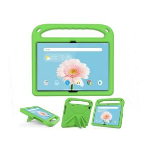 Funda silicona con mango para Lenovo Tab M10 verde