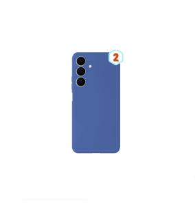 Funda Silicona Efecto Piel Para Samsung Galaxy A37 azul
