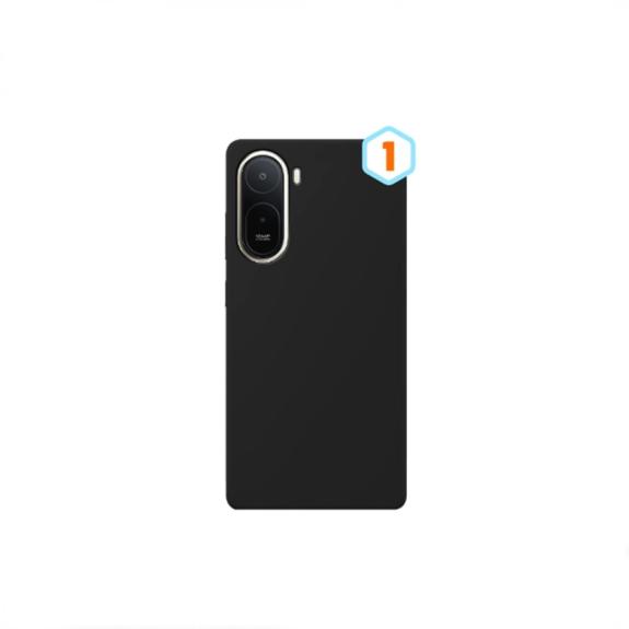 Funda Silicona Efecto Piel Para Xiaomi Redmi A7 Pro negro