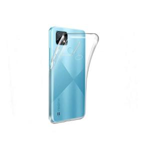 FUNDA SILICONA GEL TPU 0.75mm PARA REALME C21 TRANSPARENTE