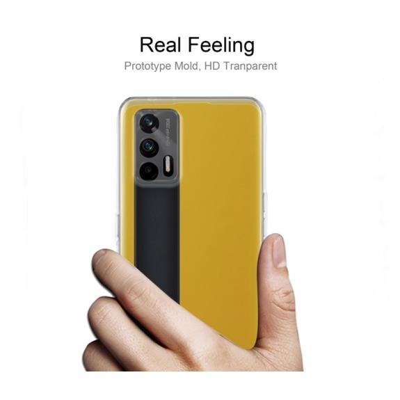 FUNDA SILICONA GEL TPU 0.75mm PARA REALME GT 5G TRANSPARENTE