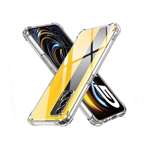 FUNDA SILICONA GEL TPU 0.75mm PARA REALME GT 5G TRANSPARENTE