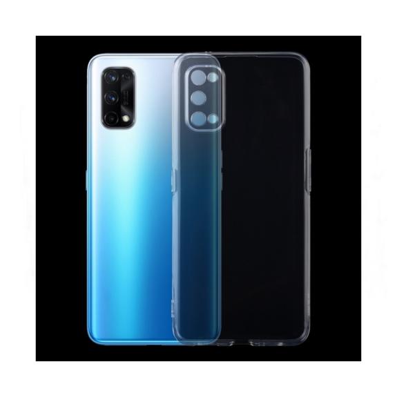 FUNDA SILICONA GEL TPU  0.75mm PARA REALME X7 TRANSPARENTE