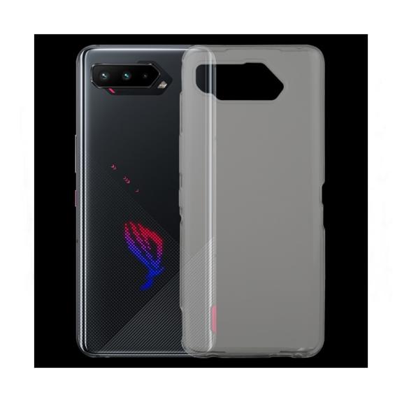 FUNDA SILICONA GEL TPU PARA ASUS ROG PHONE 5 TRANSPARENTE