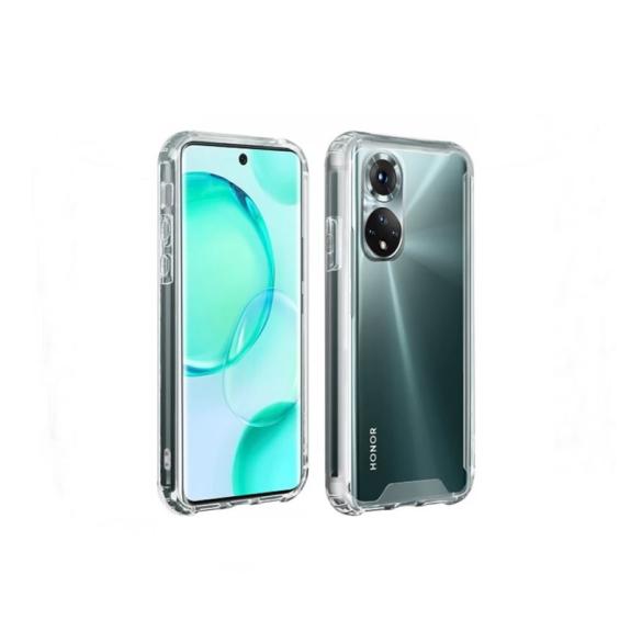 FUNDA SILICONA GEL TPU PARA HUAWEI HONOR 50 TRANSPARENTE