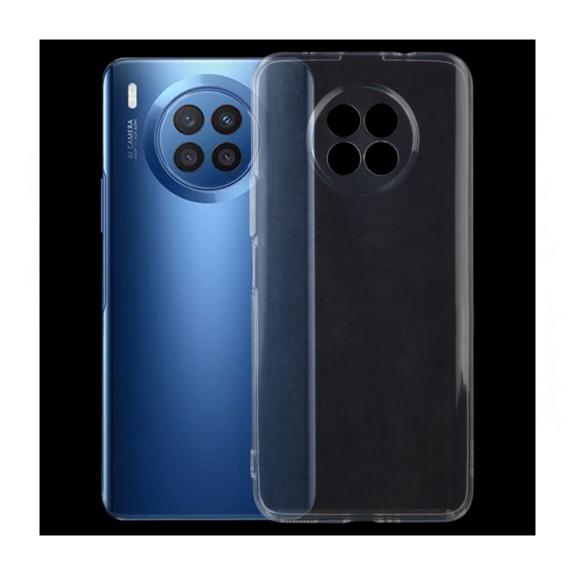 FUNDA SILICONA GEL TPU PARA HUAWEI NOVA 8I TRANSPARENTE