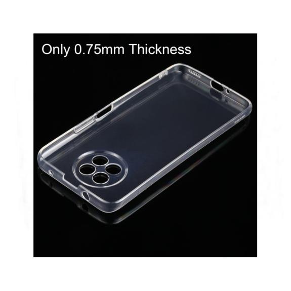 FUNDA SILICONA GEL TPU PARA HUAWEI NOVA 8I TRANSPARENTE