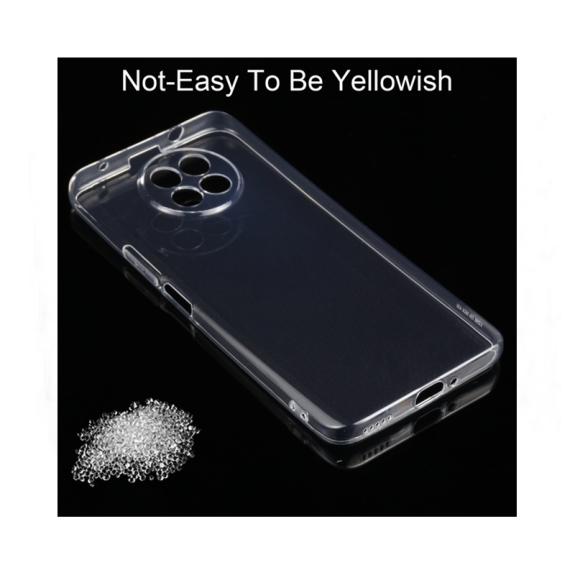 FUNDA SILICONA GEL TPU PARA HUAWEI NOVA 8I TRANSPARENTE