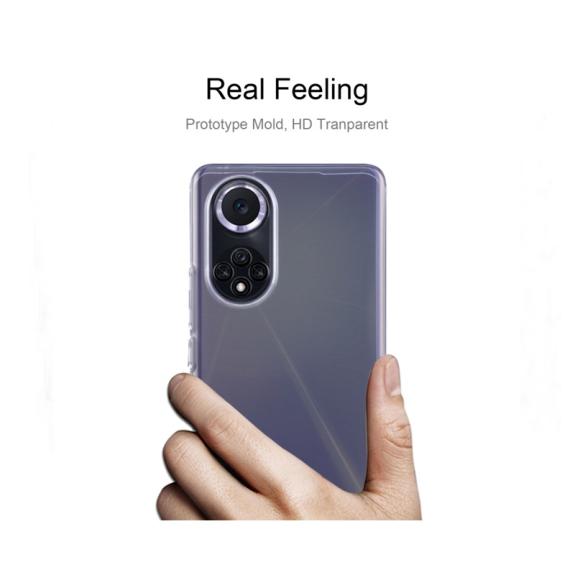 FUNDA SILICONA GEL TPU PARA HUAWEI NOVA 9 TRANSPARENTE