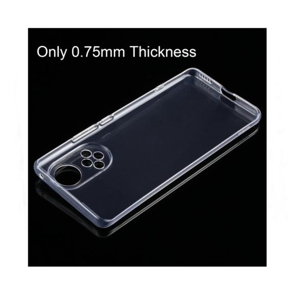 FUNDA SILICONA GEL TPU PARA HUAWEI NOVA 9 TRANSPARENTE