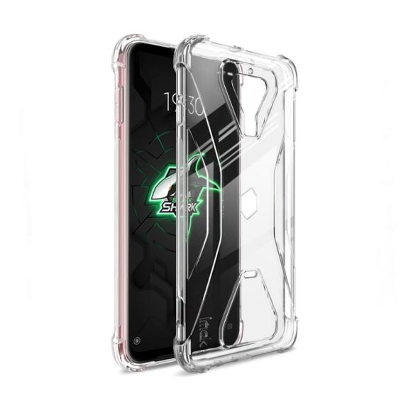 FUNDA SILICONA GEL TPU PARA XIAOMI BLACK SHARK 3 TRANSPARENTE