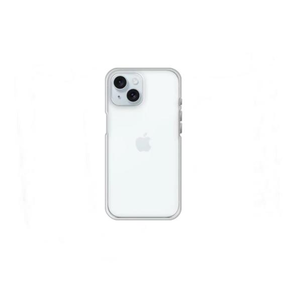 Funda Silicona iPhone 15 Plus Transparente 2.0MM Extra Grosor