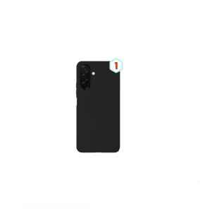 Funda Silicona Liquida Efecto Piel Para Samsung Galaxy A17 negro