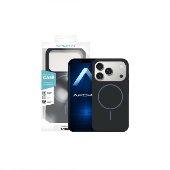 Funda Silicona Magsafe Para iPhone 17 Pro / 18 Pro en negro