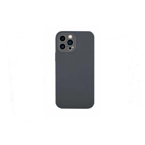 Funda silicona para iPhone 12 Pro Max negro