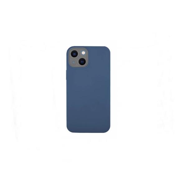 Funda silicona para iPhone 13 Mini azul oscuro