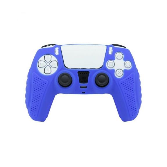 FUNDA SILICONA PARA MANDO PLAY STATION 5 COLOR AZUL