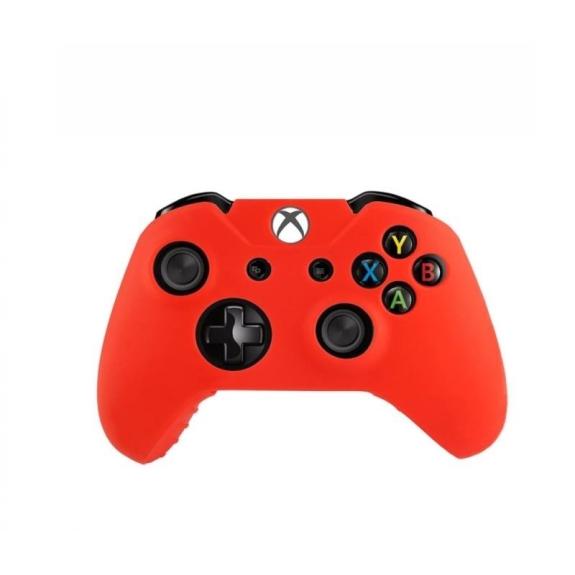 FUNDA SILICONA PARA MANDO XBOX ONE COLOR ROJO