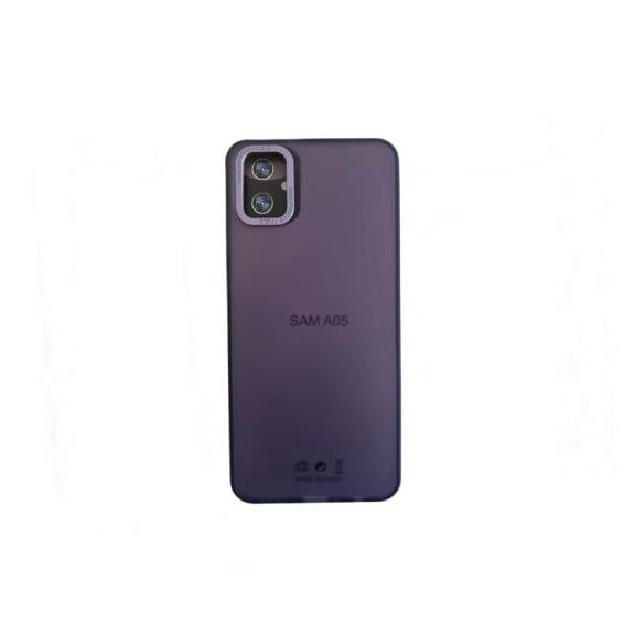 Funda silicona para Samsung Galaxy A05 en color morado