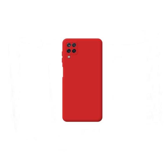 Funda silicona para Samsung Galaxy A12 5G rojo