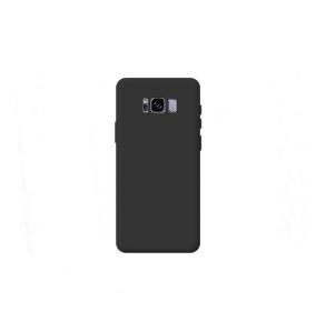 FUNDA SILICONA SUAVE NEGRO PARA SAMSUNG GALAXY S8 PLUS