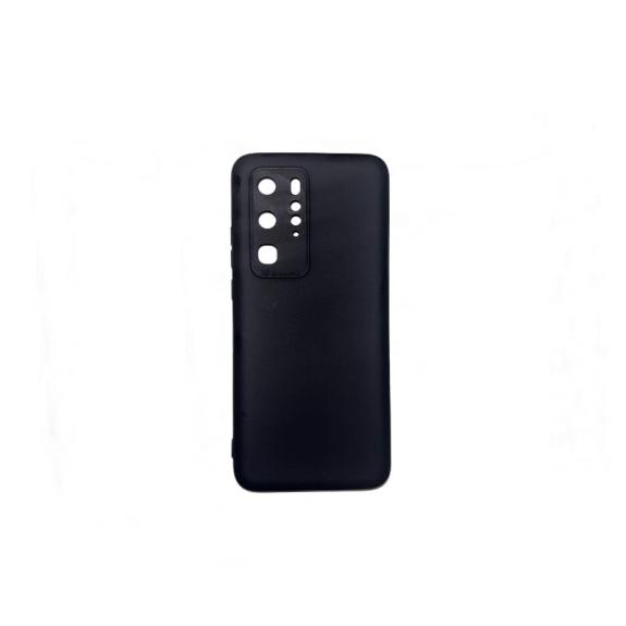 Funda silicona suave Huawei P40 Pro 3D en color negro