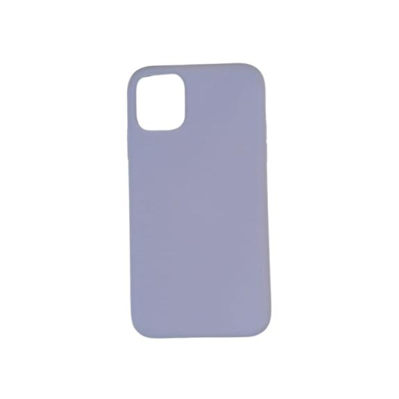 Funda silicona Suave Iphone 11 morado